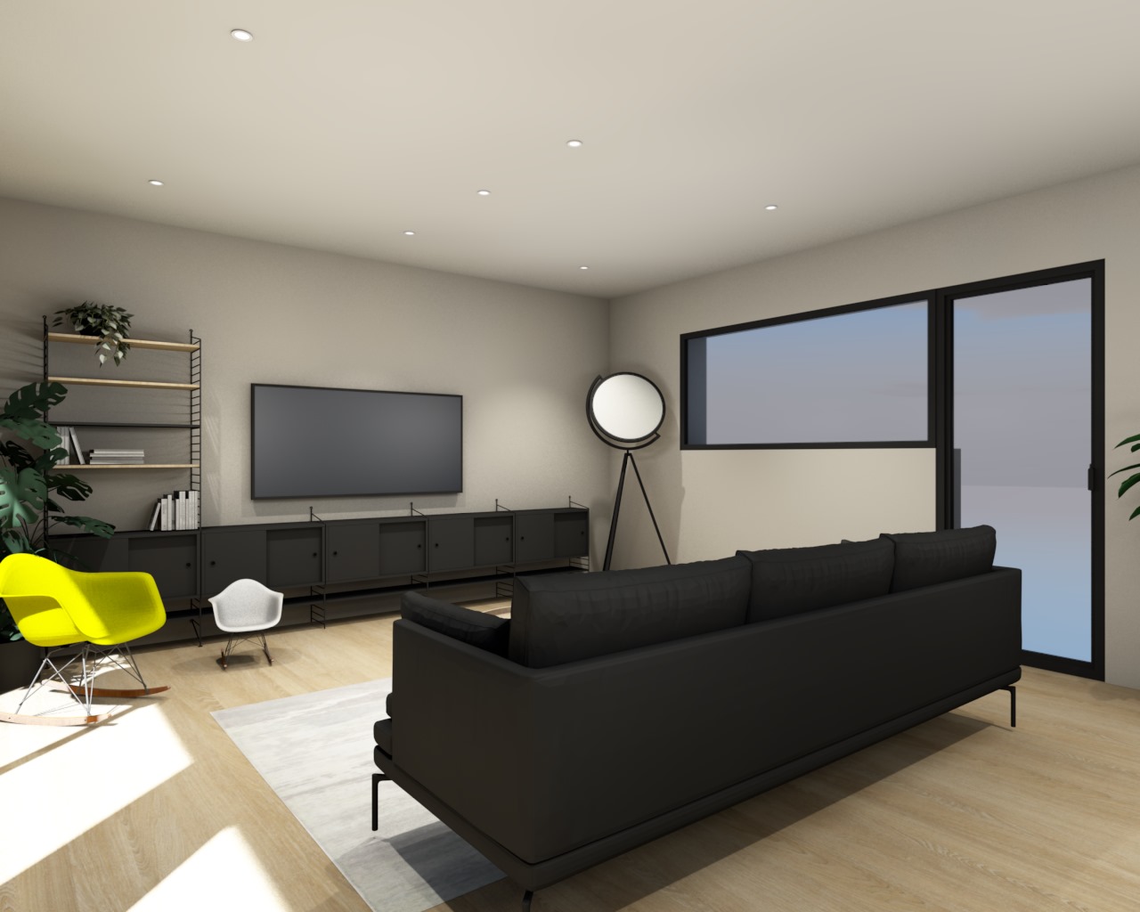 Renovation interieur maison toulouse visuel 3D